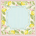 Lemon Mahjong Table Mat – Non-Slip Crystal Velvet 33X33