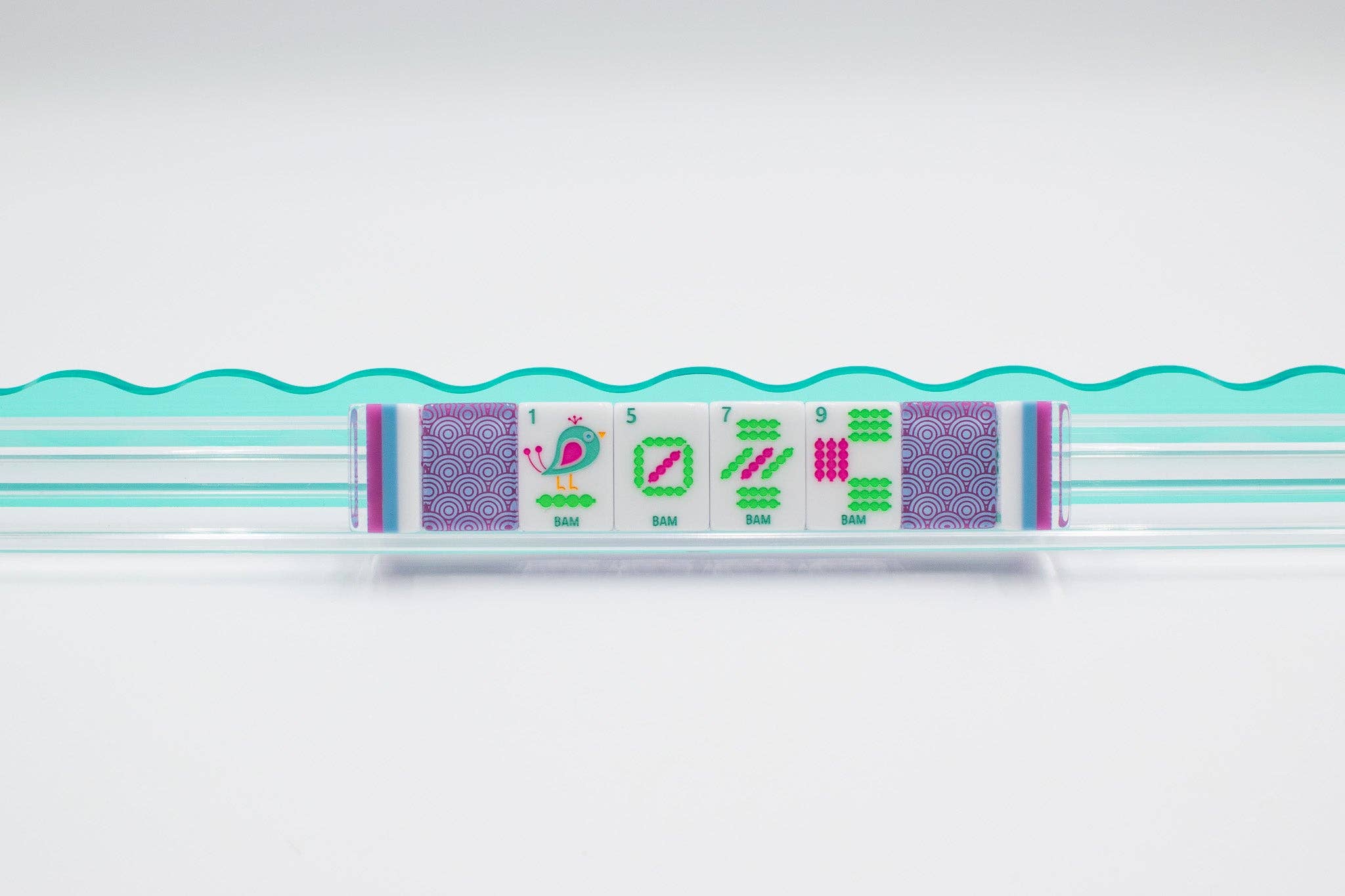 My Fair Mahjong Crystal Confetti Purple | Mahjong with a Sprinkle of Color