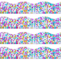 My Fair Mahjong MAHJONG RACK PUSHER ADD ON-MAGNETIC | Premium Acrylic Set(4): Confetti-Wavy-Purple