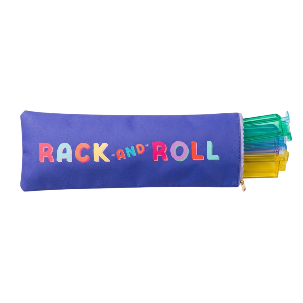 Mahjong Rack Storage Bag Mahjong Gift Leather | 4 Colors: Green
