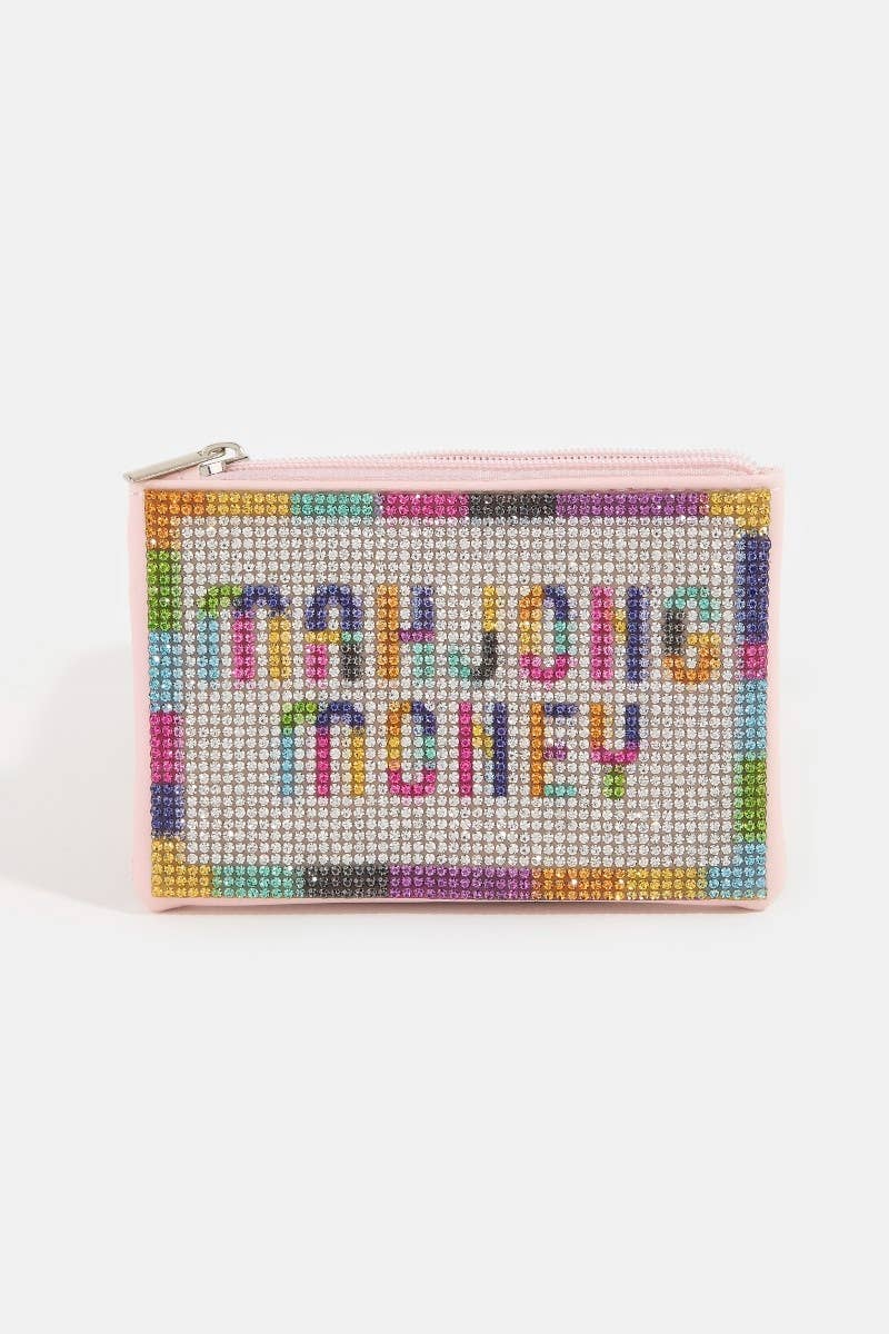 Mahjong Money Pave Coin Purse HD00810-NM: MULTI