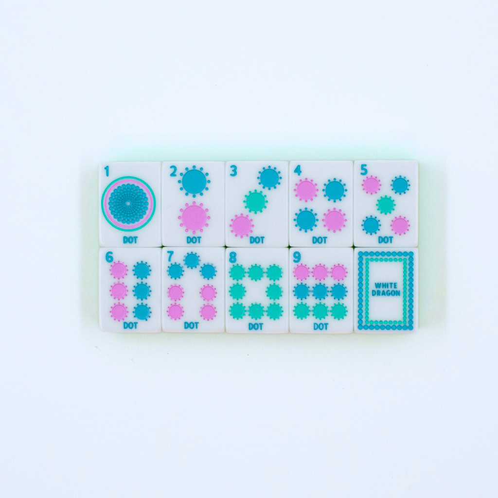 My Fair Mahjong Crystal Confetti Purple | Mahjong with a Sprinkle of Color