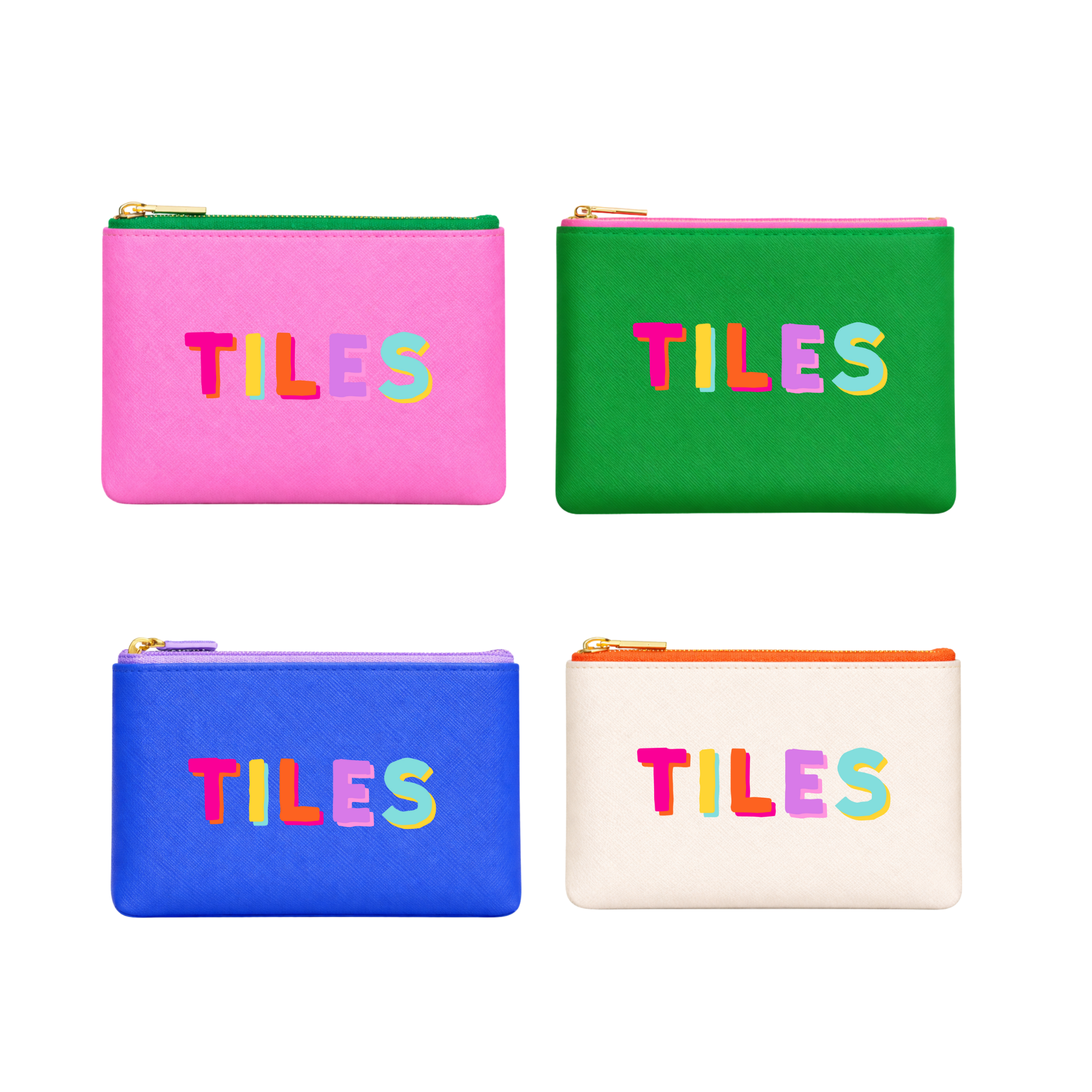 Mahjong Tile Storage Bag Mahjong Gift | 4 Colors *NEW: Pink