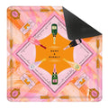 NEOPRENE Bams & Bubbly Mahjong Mat | Champagne & Mahj