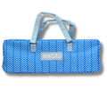 My Fair Mahjong Mahjong Rack Bag  |  Fits 20" Racks: Arrows- Blue Rack Bag
