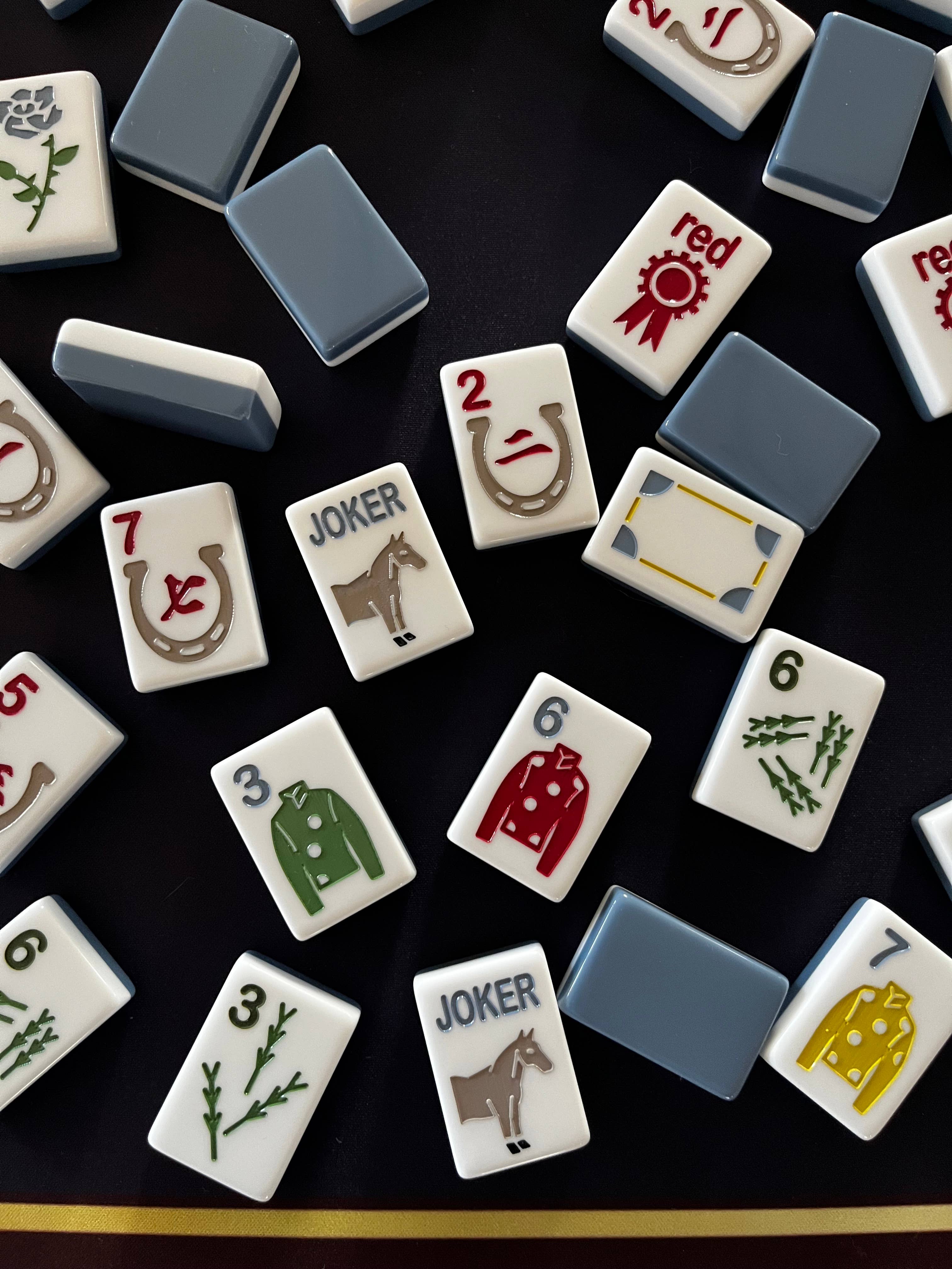Luxe Polo Club (Equestrian) Mahjong Set