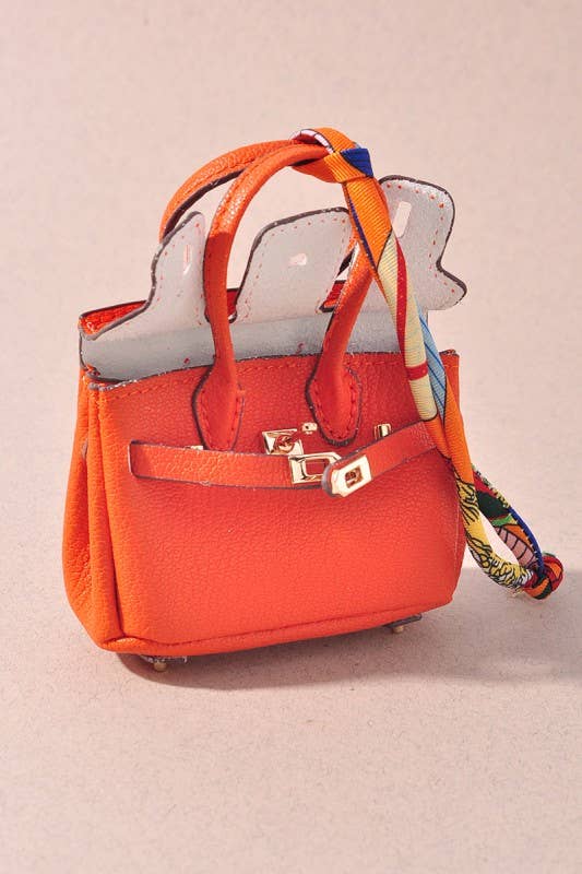 MINI BIRKIN PURSE KEYCHAIN  : Green