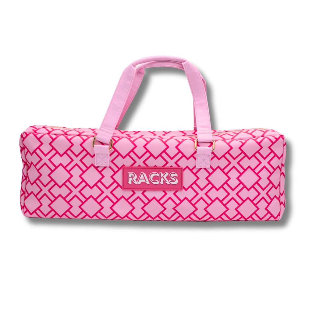 My Fair Mahjong Mahjong Rack Bag  |  Fits 20" Racks: Arrows- Purple Rack Bag
