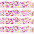 My Fair Mahjong MAHJONG RACK PUSHER ADD ON-MAGNETIC | Premium Acrylic Set(4): Confetti-Wavy-Pink