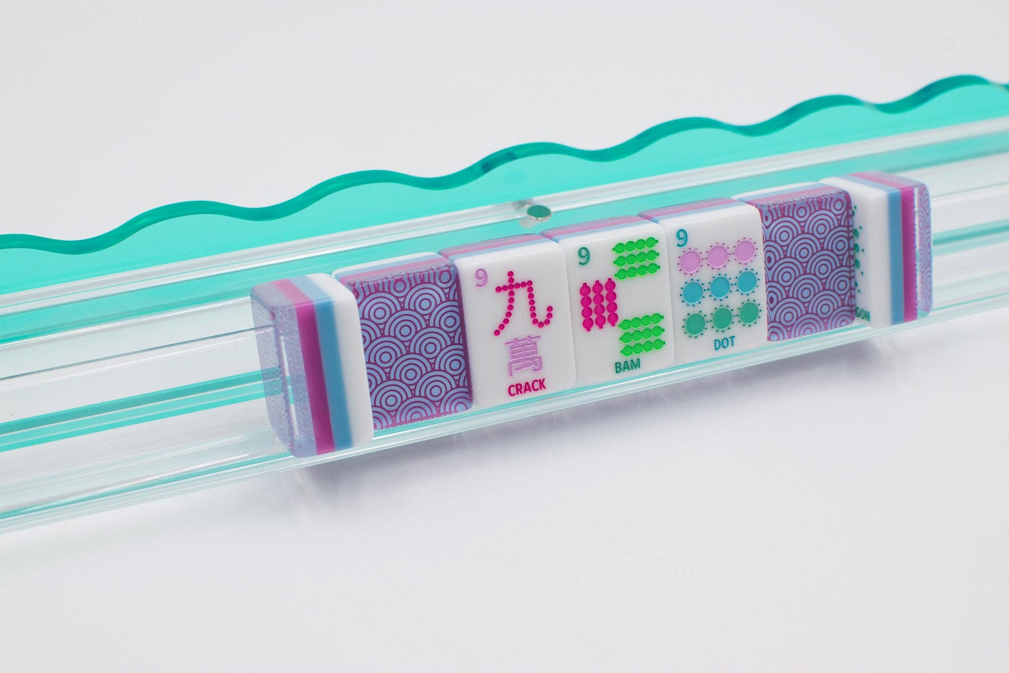 My Fair Mahjong Crystal Confetti Purple | Mahjong with a Sprinkle of Color