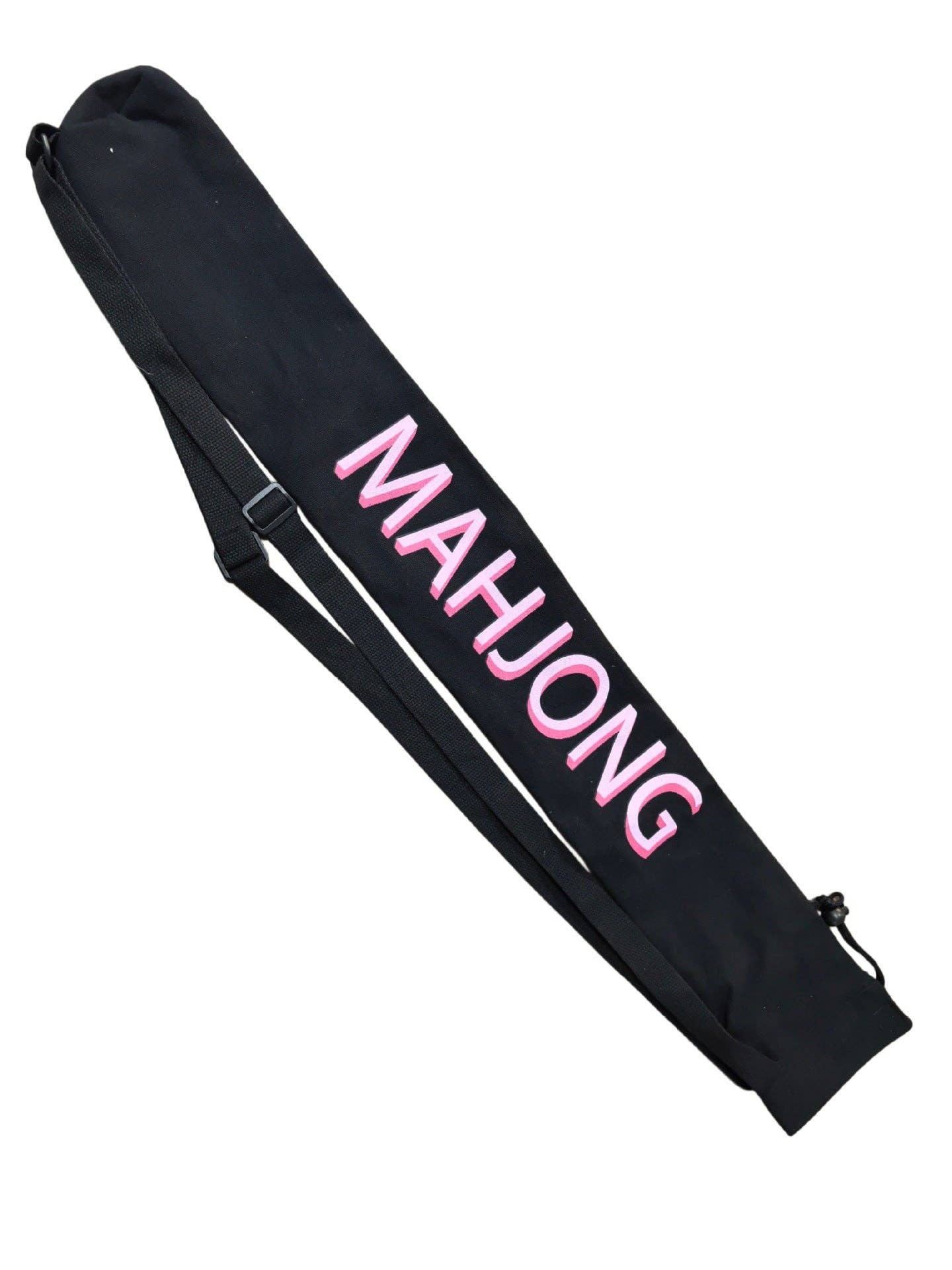 Mahjong Travel Bag – Large Capacity Crossbody Storage Tote: Blue (Polyester)