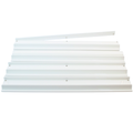 My Fair Mahjong MAHJONG RACKS | Premium Acrylic | 4 Racks + 4 Pushers: Solid White