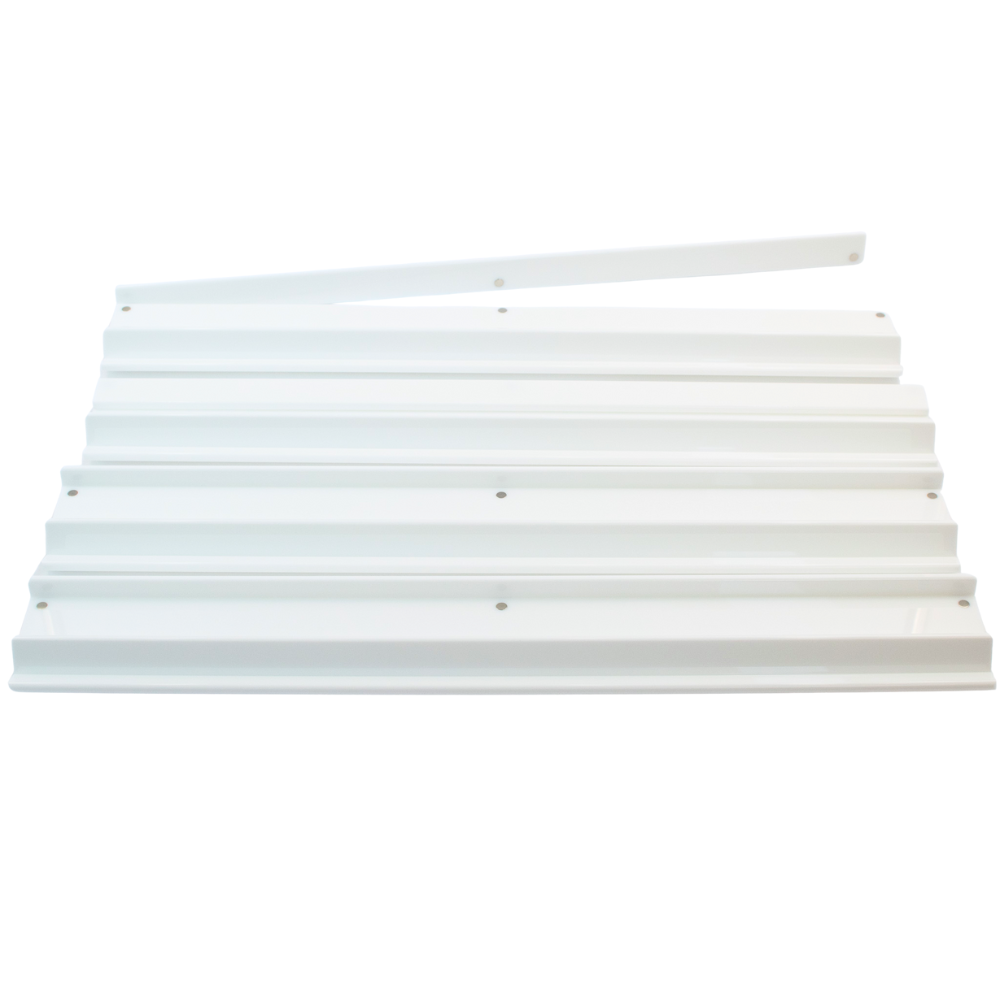 My Fair Mahjong MAHJONG RACKS | Premium Acrylic | 4 Racks + 4 Pushers: Transparent Clear
