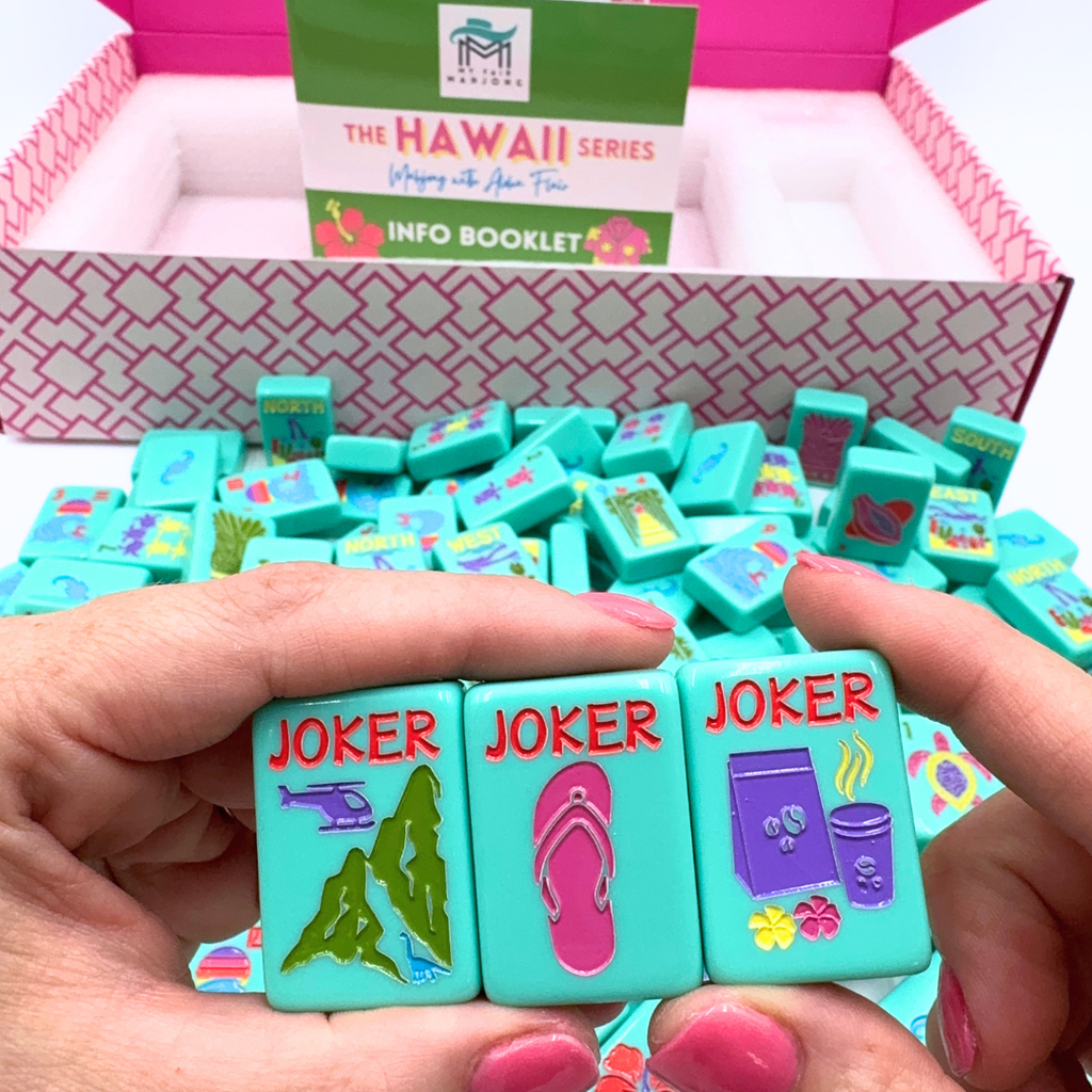 My Fair Mahjong THE HAWAII SERIES | Mahjong Tile Set with Aloha Flair