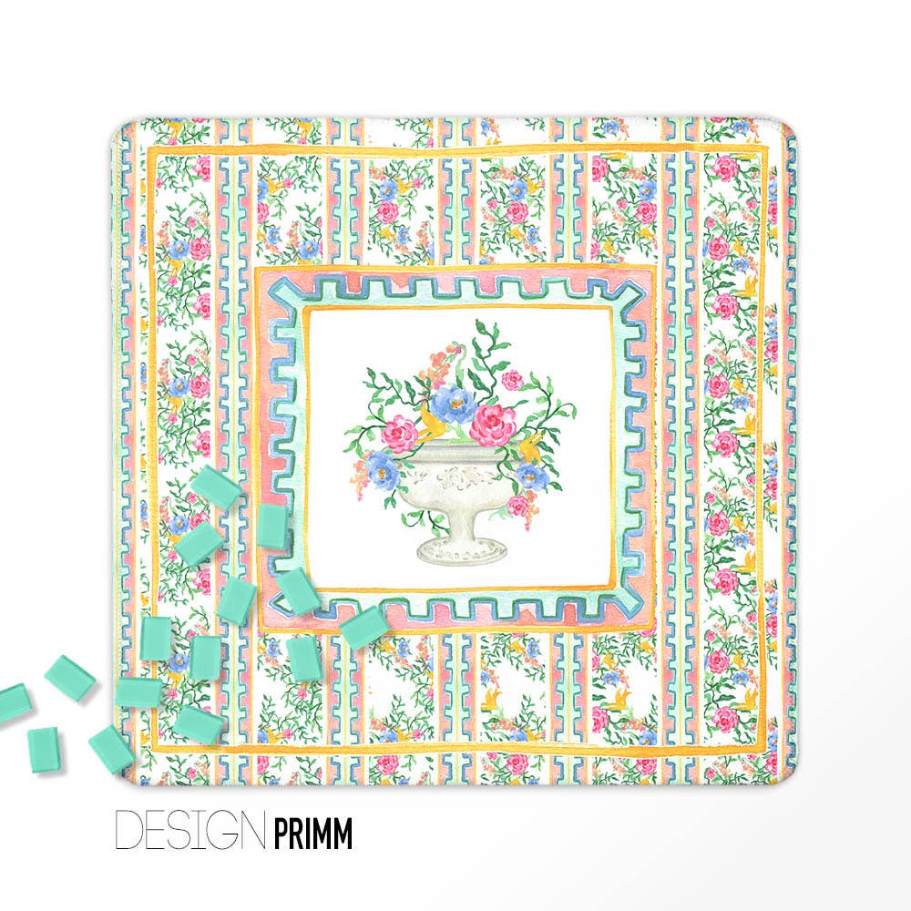 Mahjong Mat 31", Neoprene, Summer Collection: Winnie / Neoprene with bag