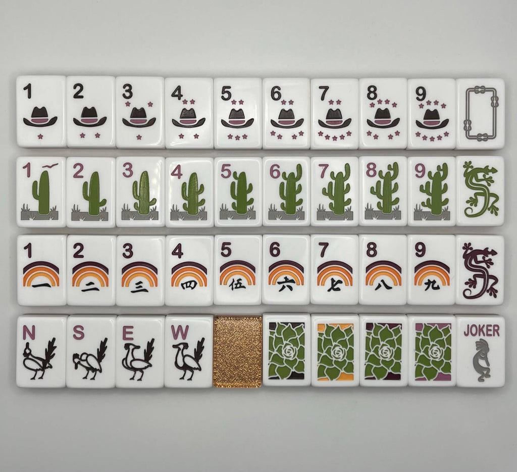 Luxe Western Mahjong Set