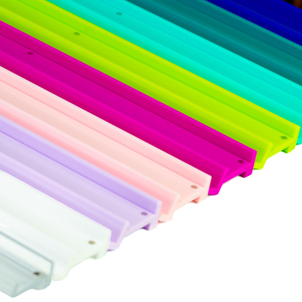 My Fair Mahjong MAHJONG RACKS | Premium Acrylic | 4 Racks + 4 Pushers: Transparent Clear