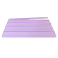 My Fair Mahjong MAHJONG RACKS | Premium Acrylic | 4 Racks + 4 Pushers: Solid Macaron Purple