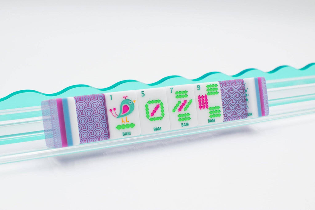 My Fair Mahjong Crystal Confetti Purple | Mahjong with a Sprinkle of Color