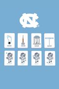WEST WIND MAHJONG UNIVERSITY OF NORTH CAROLINA® MAHJONG TILES - PRE ORDER