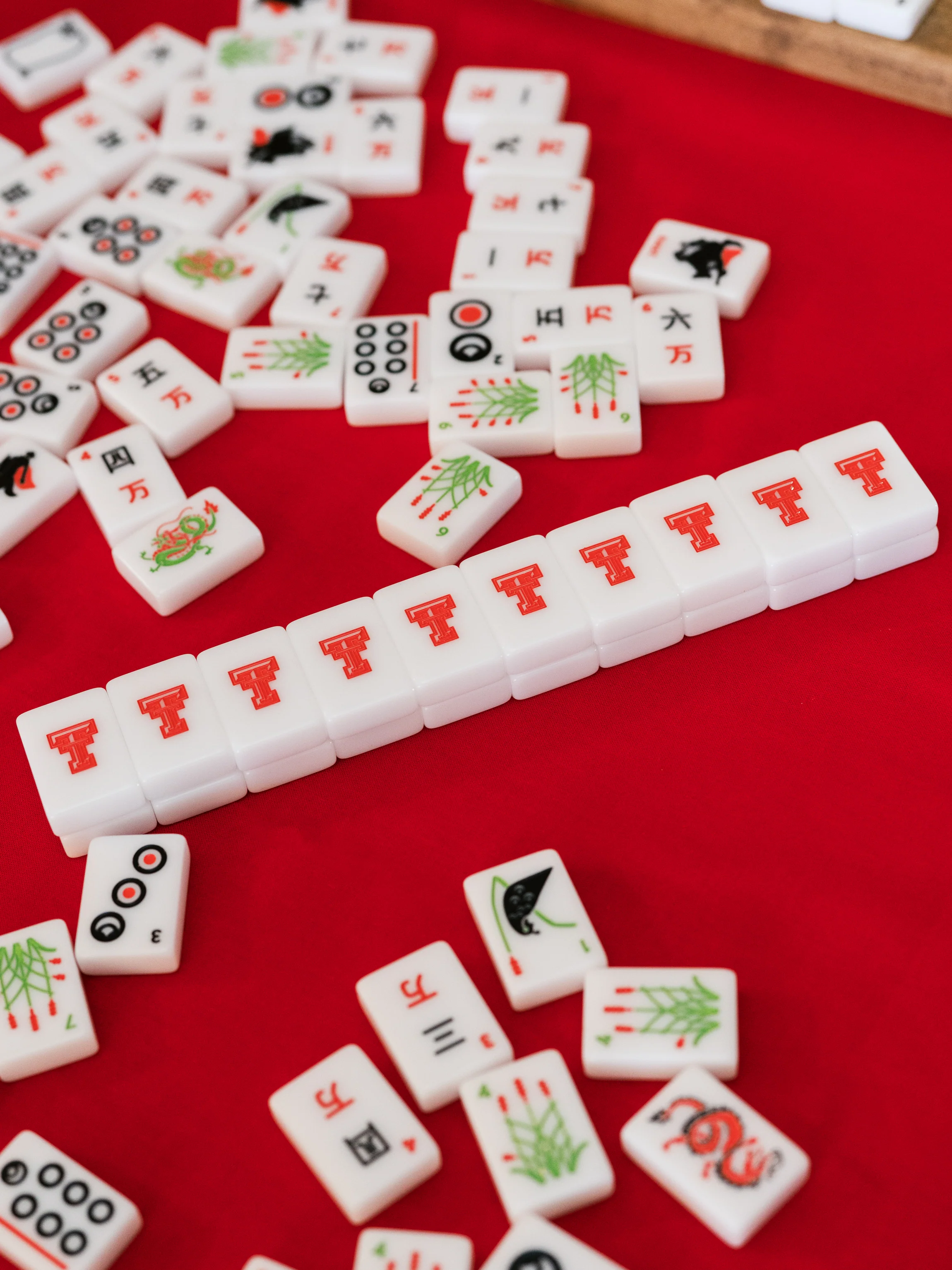 WEST WIND MAHJONG TEXAS TECH UNIVERSITY® TILES - PRE ORDER