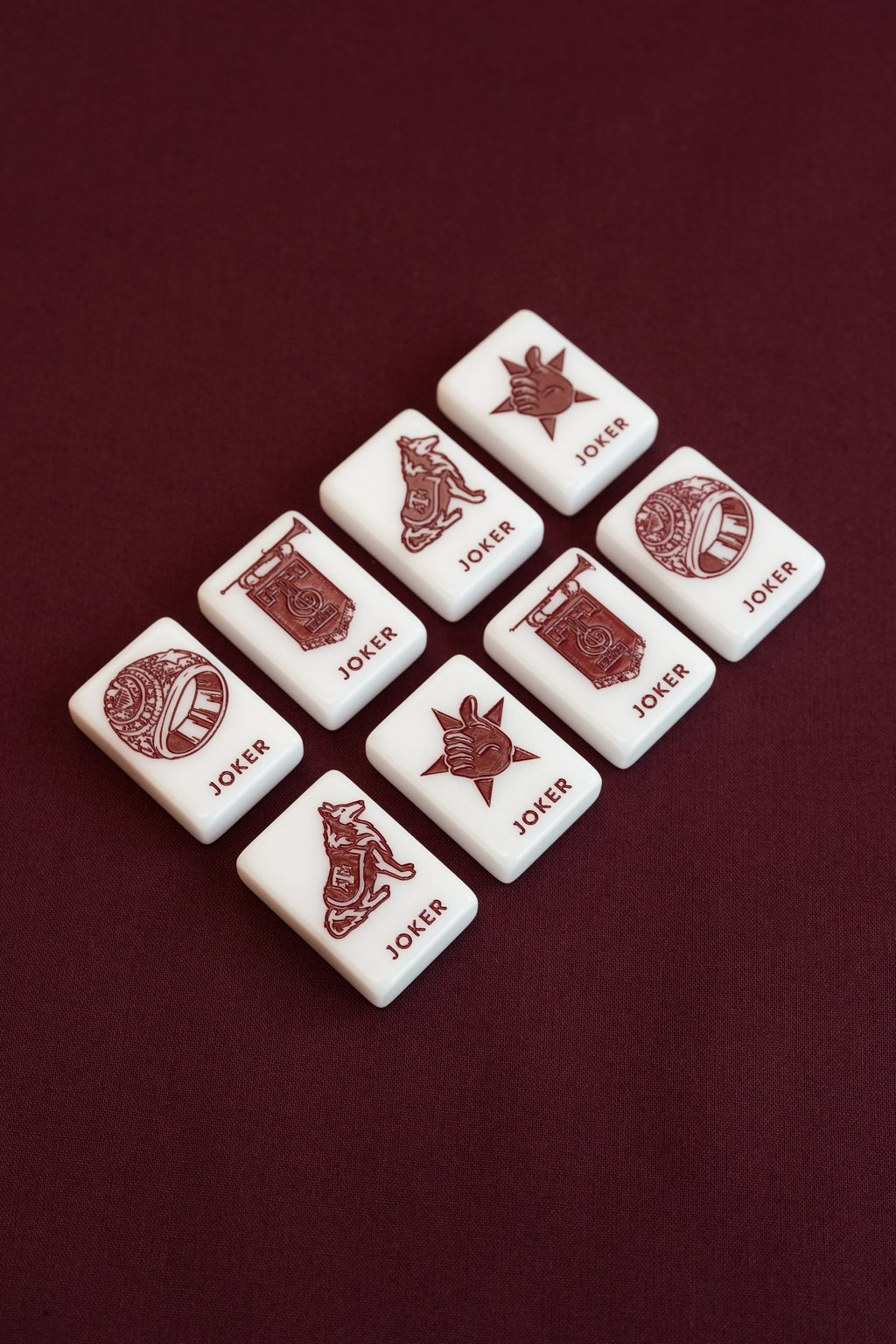 WEST WIND MAHJONG 
TEXAS A&M UNIVERSITY® TILES - PRE-ORDER