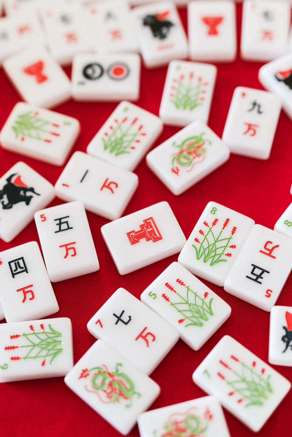 WEST WIND MAHJONG TEXAS TECH UNIVERSITY® TILES - PRE ORDER