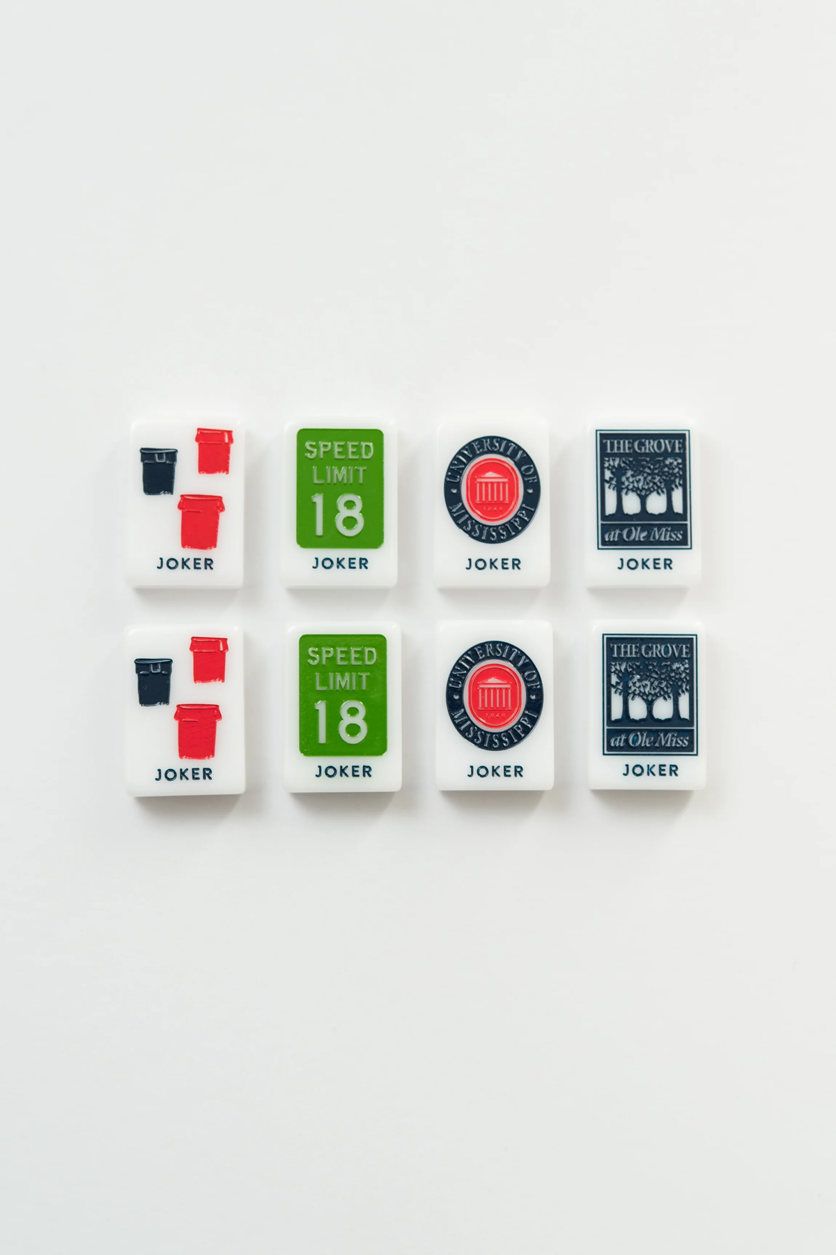 West Wind Mahjong Ole Miss Tiles