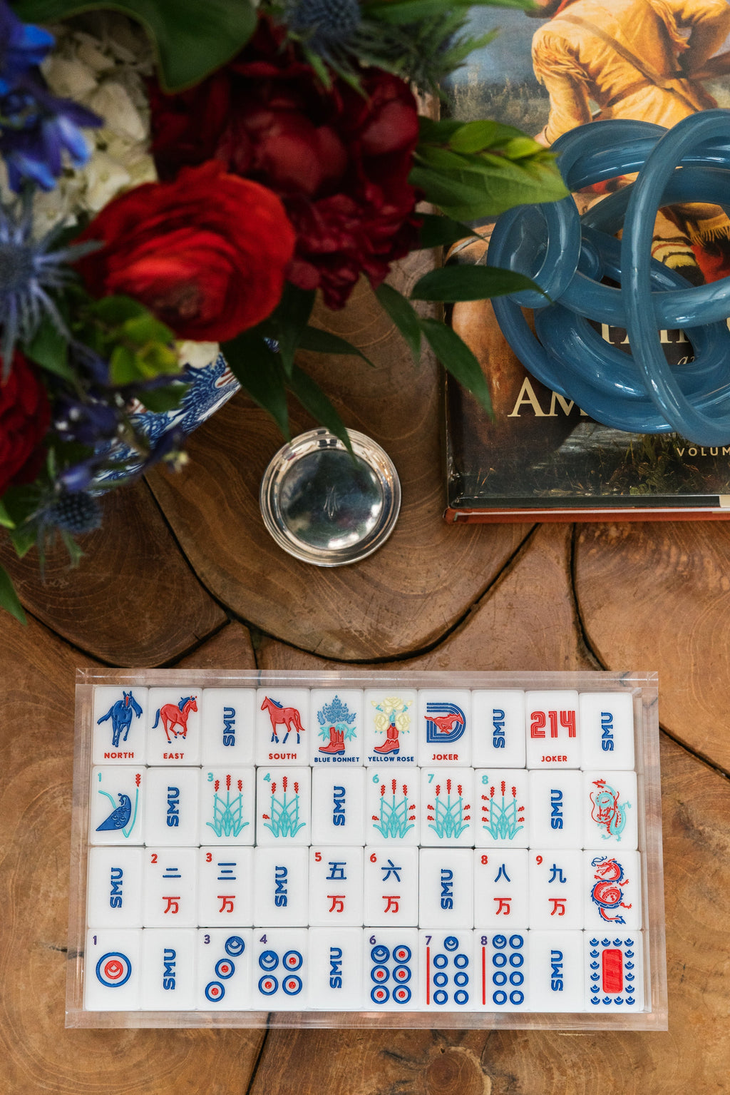 WEST WIND MAHJONG 
SMU® - SOUTHERN METHODIST UNIVERSITY® TILES