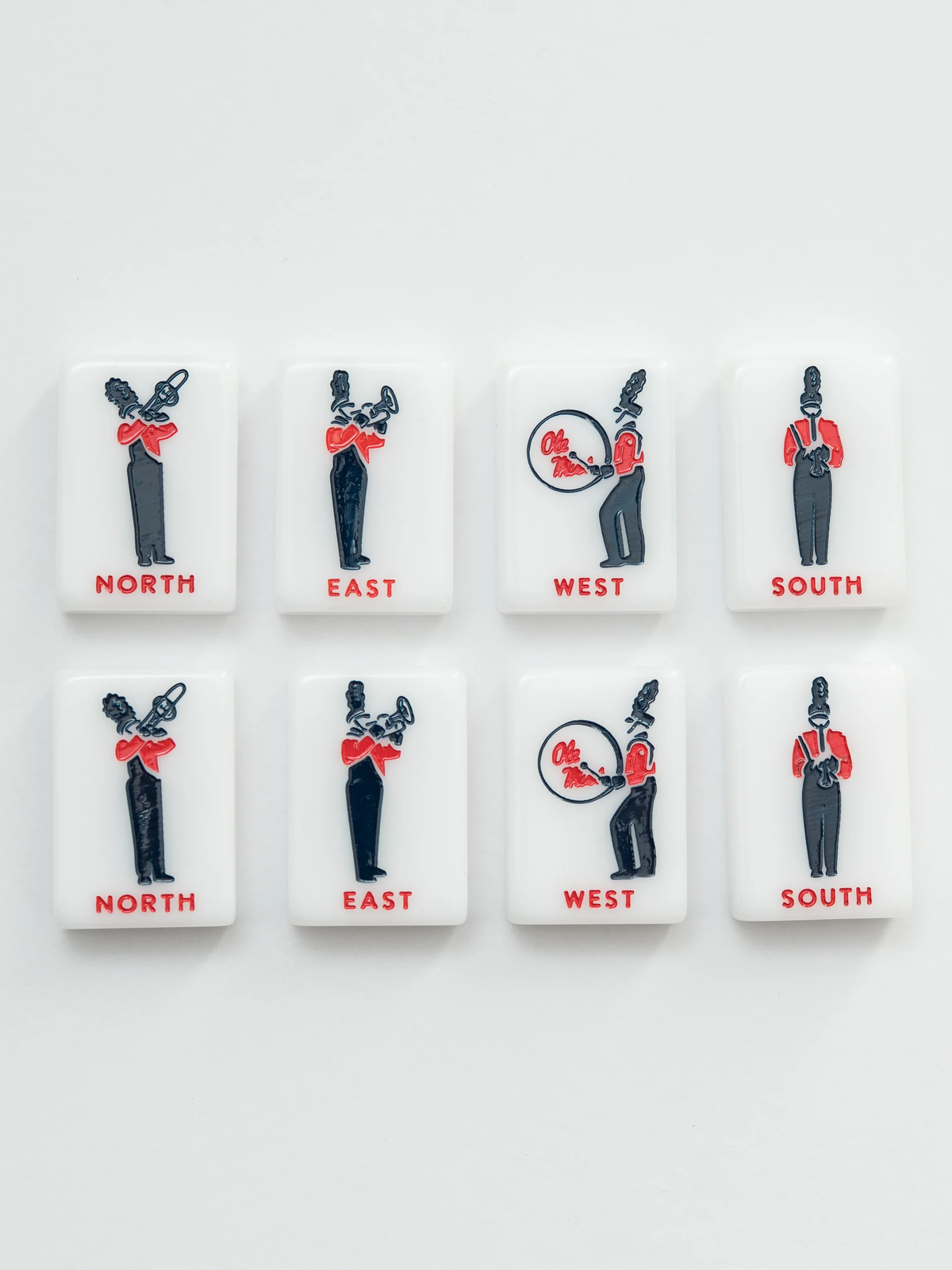 West Wind Mahjong Ole Miss Tiles