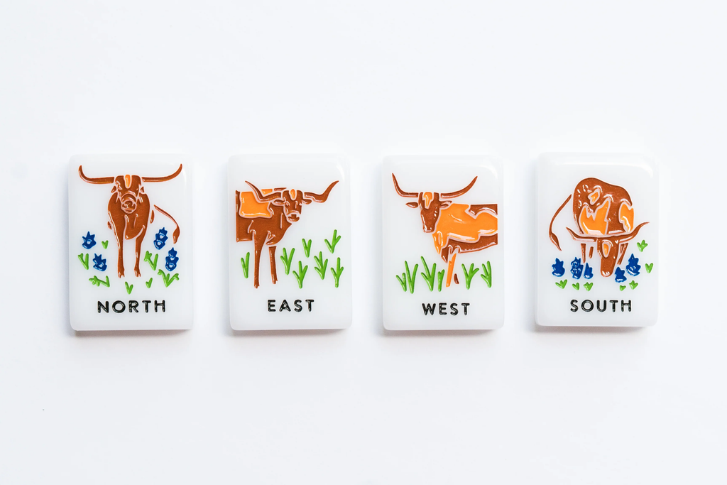 WEST WIND MAHJONG 
UNIVERSITY OF TEXAS TILES - PRE-ORDER