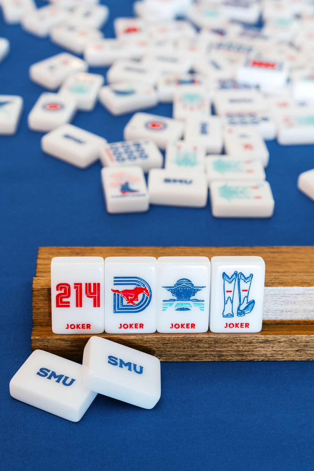WEST WIND MAHJONG 
SMU® - SOUTHERN METHODIST UNIVERSITY® TILES
