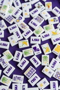 WEST WIND MAHJONG 
LSU® - LOUISIANA STATE UNIVERSITY® TILES - PRE ORDER