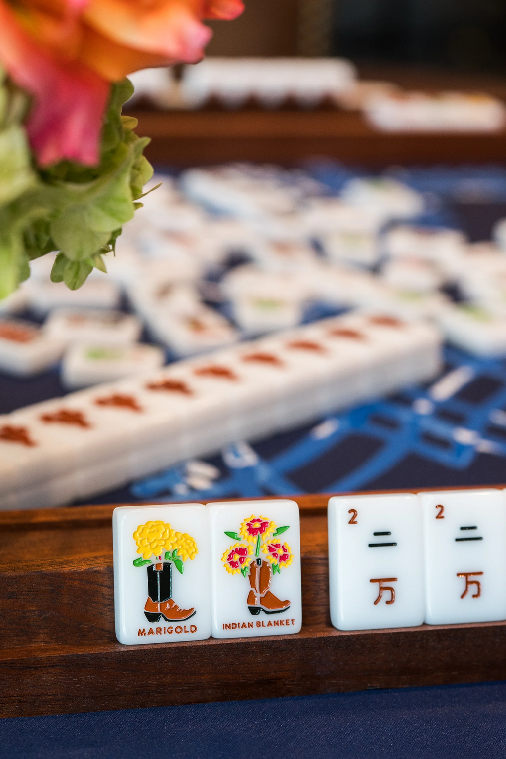 WEST WIND MAHJONG 
UNIVERSITY OF TEXAS TILES - PRE-ORDER